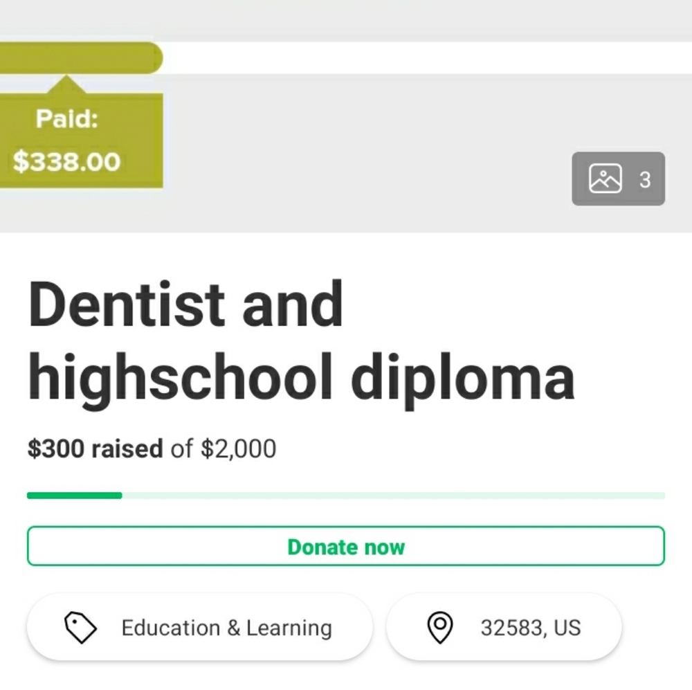 It's a fundraiser